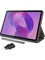 Lenovo Tab K11 Gen 2 8 GB 128 GB Depolama 11" 2.5K 2560X1600 90Hz IPS IP52 Android- ZAFS0134TR -Kalem -Ekran Koruyucu- Kılıf Gri