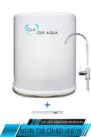 OXYGEN WATER PH++ Alkali 100 GPD Vontron Membranlı Premium Su Arıtma Cihazı