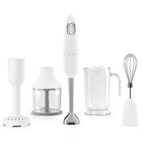 Smeg HBF22WHEU 50's Style Beyaz El Blender Seti