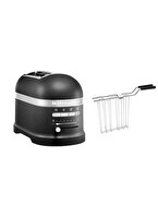 KitchenAid 5KMT2204EBK 2 Hazneli Mat Siyah Ekmek Kızartma Makinesi