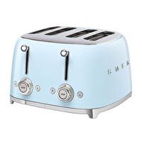 Smeg TSF03PBEU 1x4 Pastel Mavi Ekmek Kızartma Makinesi