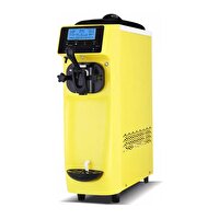 Vosco Soft Set Üstü Sarı Dondurma Makinesi