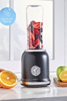 Karaca Retro Personal Kişisel Smoothie Blender Black