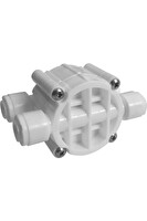 Sulook Su Arıtma Cihazı Için Quick Shut Off Valve Dört Yollu Vana