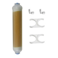 Sulook Su Arıtma Reçine Mixped 10" Inline FiltreAkvaryum Su Yumuşatma Reçine Filtre