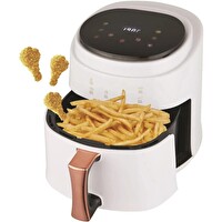 Hiking HAF-507 8 Litre Airfryer Beyaz Sıcak Hava Fritözü