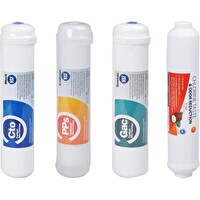 Sulook Kapalı Kasa 4'lü Su Arıtma Filtresi Inline