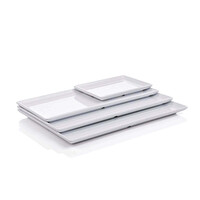 Gmb Nazen AB-28 Termoset Kırılmaz-Elegant Baton Tabak 2-16x35 CM 45 Adet