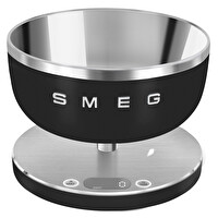 Smeg Mat Siyah Dijital Mutfak Tartısı SC01BLMWW