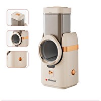Torima TFS-01 5in1 Otomatik Rende-Doğrayıcı Dilimleme Makinesi Krem