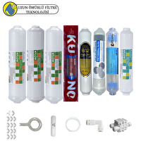 Pemax Water Solutions Purefer Kapalı Kasa Su Arıtma Sertifikalı 8l iB12 Alkali-Detox- Orijinal LgKuno Mebran 4'lü Mineral