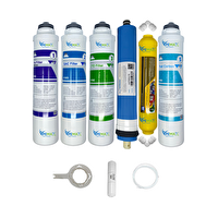 Pemax Water Solutions Kapalı Kasa Su Arıtma Cihazlarına  Tak Çevir   6'lı Vontron Mebran Mineral-Tatlandırıcı