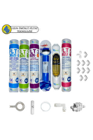 Pemax Water Solutions Kapalı Kasa Su Arıtma İçin Sertifikalı 6lı Orijinal Filmtec Mebran12" Tatlandırıcı-B12 Alkali