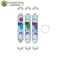 Pemax Water Solutions Kapalı Kasa Su Arıtma Cihazlarına Uygun FLT Serisi Sertifikalı 3'lü Set