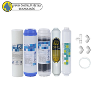 Pemax Water Solutions Purefer Açık Kasa Çift Karbonlu Sertifikalı 5'li Mebransız B12 Alkalili