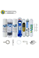 Pemax Water Solutions Purefer Açık Kasa Çift Sedimentli Sertifikalı 7'li Filmtec Dupon Mebran  4'lü Mineral-B12 Alkali
