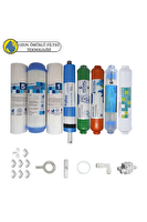 Pemax Water Solutions Purefer Açık Kasa Çift Sedimentli Sertifikalı 8'li Pallas Mebran  Mineral-Alkalili-Detox