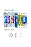 Pemax Water Solutions Kapalı Kasa Su Arıtma Uygun STD 8'li ReVerse Osmosis Mebran Alkali-Mineral-Detox-Tatlandırıcı