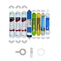 Pemax Water Solutions Kapalı Kasa Su Arıtma Cihazlarına  Ecomax 8'li Vontron Mebran Alkali-Mineral-Detox-Tatlandırıcı