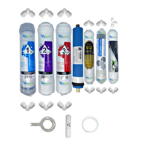 Pemax Water Solutions Kapalı Kasa Su Arıtma Cihazı  STD 7'li Vontron Mebran B12 Alkali-Şeffaf Mineral-Gümüş İyon