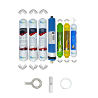 Pemax Water Solutions Kapalı Kasa Su Arıtma Cihazlarına  Ecomax   7'li Vontron Mebran Alkali-Mineral-Tatlandırıcı