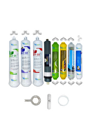 Pemax Water Solutions Kapalı Kasa Su Arıtma Cihazlarına  HFT  8'li Platinium Mebran Alkali-Mineral-Detox-Tatlandırıcı