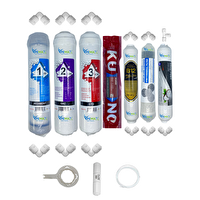 Pemax Water Solutions Kapalı Kasa Su Arıtma Cihaz STD 7'li Orijinal LG Kuno Mebran B12 Alkali-Şeffaf Mineral-Gümüş İyon