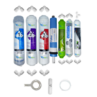 Pemax Water Solutions Kapalı Kasa Su Arıtma   STD 7'li Pallas Mebran Alkali-Şeffaf Mineral-Gümüş İyon Tatlandırıcı