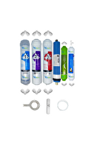 Pemax Water Solutions Kapalı Kasa Su Arıtma Cihazlarına Uygun STD  6'lı Vontron Mebran Alkali-Tatlandırıcı Set