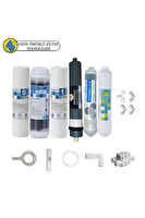 Pemax Water Solutions Purefer Açık Kasa Çift Sedimentli Sertifikalı 6'lı Platinium Mebran Şeffaf 4'lü Mineral
