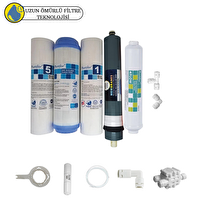 Pemax Water Solutions Purefer Açık Kasa Çift Sedimentli Sertifikalı 5'li Platinium Mebran  5'li