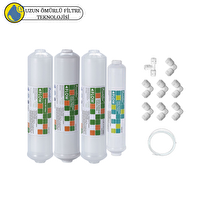 Pemax Water Solutions Purefer Kapalı Kasa Su Arıtma Cihazlarına Sertifikalı 4'lü  Filtre i