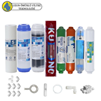 Pemax Water Solutions Purefer Açık Kasa Çift Karbonlu Sertifikalı 8'li Orijinal Lg Kuno Mebran  Mineral-Alkalili-Detox