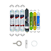 Pemax Water Solutions Kapalı Kasa Su Arıtma Cihazlarına  Ecomax   7'li Platinium Mebran Alkali-Mineral-Tatlandırıcı