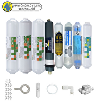 Pemax Water Solutions Purefer Kapalı Kasa Su Arıtma Cihazı Sertifikalı 8'li B12 Alkali-Detox- Platinium Mebran 4'lü Mineral