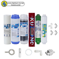 Pemax Water Solutions Purefer Açık Kasa Çift Karbonlu Sertifikalı 6'lı Orijinal Lg Kuno Mebran  Alkalili