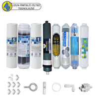 Pemax Water Solutions Purefer Açık Kasa Çift Sedimentli Sertifikal 8'li Platinium Mebran Şeffaf 4'lü Mineral-B12Alkali-Detox