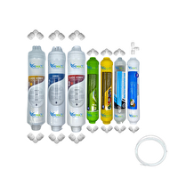 Pemax Water Solutions Kapalı Kasa Su Arıtma Cihazlarına Uygun Eco 7'li Mebransız Alkali-Mineral-Detox-Tatlandırıcı Set