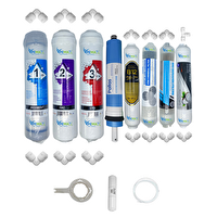 Pemax Water Solutions Kapalı Kasa Su Arıtma  STD 8'li Pallas Mebran B12 Alkali-Mineral-Detox-Gümüş İyon Tatlandırıcı