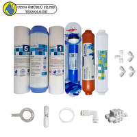 Pemax Water Solutions Purefer Açık Kasa Çift Sedimentli Sertifikalı 6'lı Filmtec Dupon Mebran  Mineral