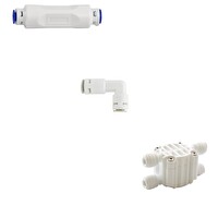 OverWater Su Arıtma Cihazı 4 Yollu Vana Atık Kısıcı Check Valf
