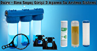Sulook Bina Daire Girişi 10" Tortu Kireç Ve Klor Önleyici