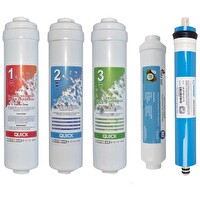 Sulook Hsb İhlas Aura Cebilon Plus Uyumlu Su Arıtma Cihazı 12" Inline 5'li Membranlı Filtre Seti
