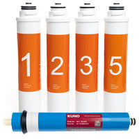Sulook Wterlife Uyumlu Filtre 5 'Li LG Mebran Set Waterlife Su Arıtma Filtresi 1