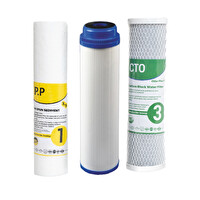 Sulook Reverse Osmosis Açık Kasa Su Arıtma Cihazı Filtresi 3'lü Set