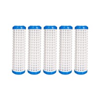 Sulook 10" Yıkanabilir Filtre Daire Girişi Su Arıtma Cihazı 5 Adet