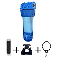 Sulook Lotto Filters Daire Girişi Aktif Karbon 10" Klor Önleyici Sayaç Filtresi