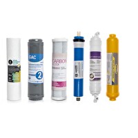 Sulook Açık Kasa Arıtma Cihazlarına Uyumlu 6'lı Filtre Vontron Membranlı
