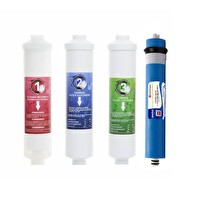 Sulook Su Arıtma Filtre Seti- Inline Set LG Mebran