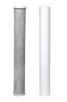 Sulook Su Arıtma 20" 5 Micron Tortu ve Blok Aktif Karbon Filtresi